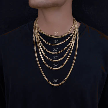 Cuban online chain 4mm